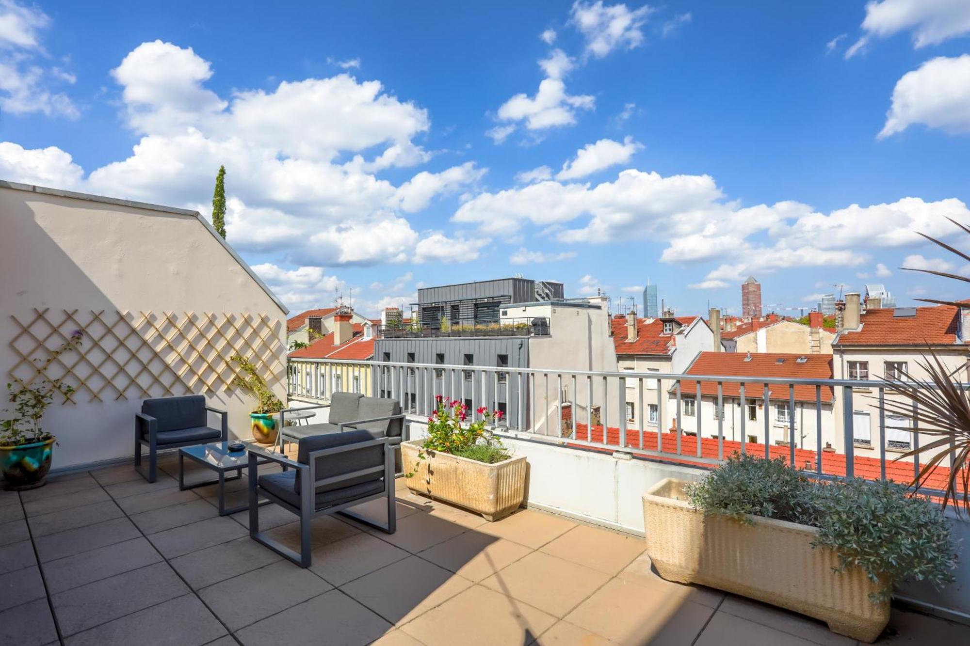 Lyon Premium - 7E Ciel Rooftop Panoramique Exterior photo